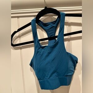 SKYE Ladies Women’s Size Extra Small Teal Blue Athletic Racerback Yoga T…